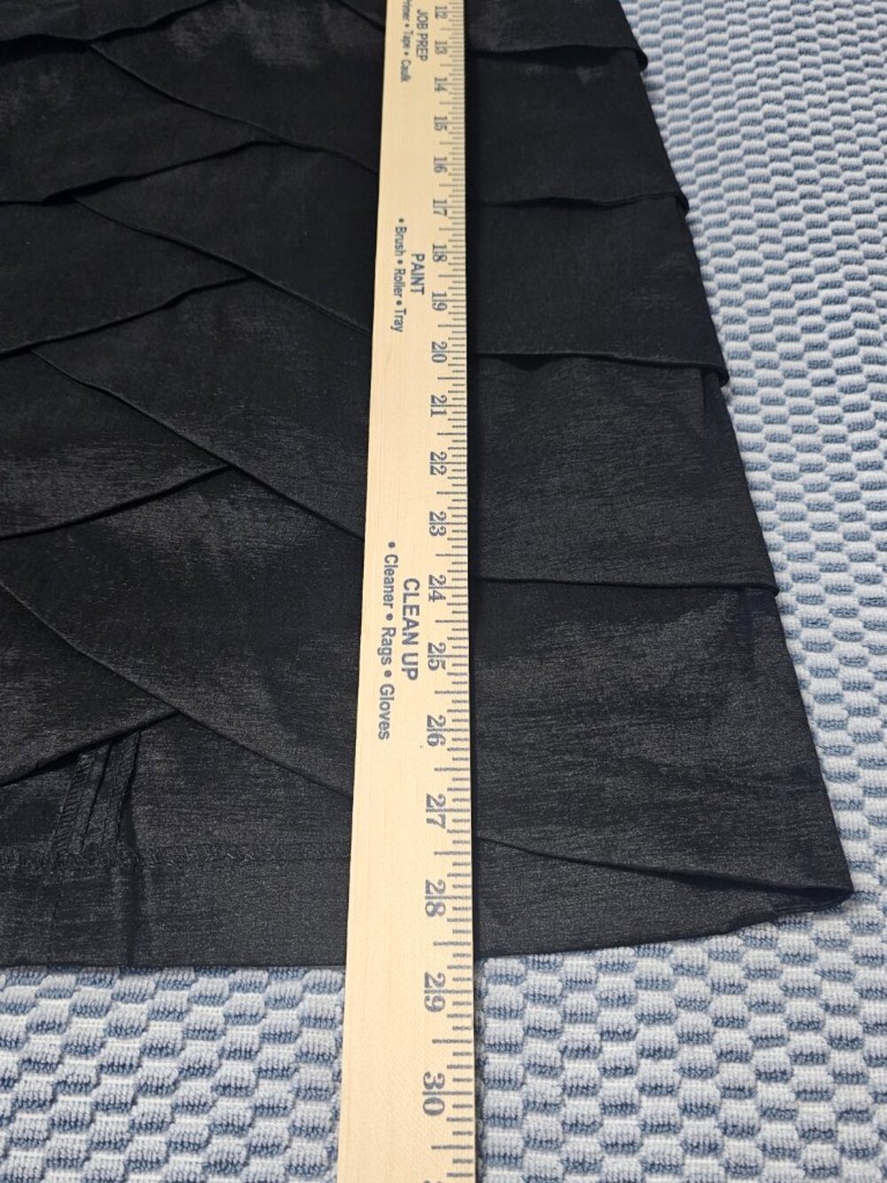 NEW Forever21 Black Strapless Tiered Petal Tube Cocktail Mini Dress Size Medium - Picture 6 of 6